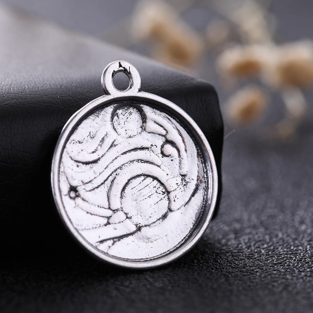 LIKGREAT винтажные Подвески серебряного цвета для изготовления ювелирных изделий