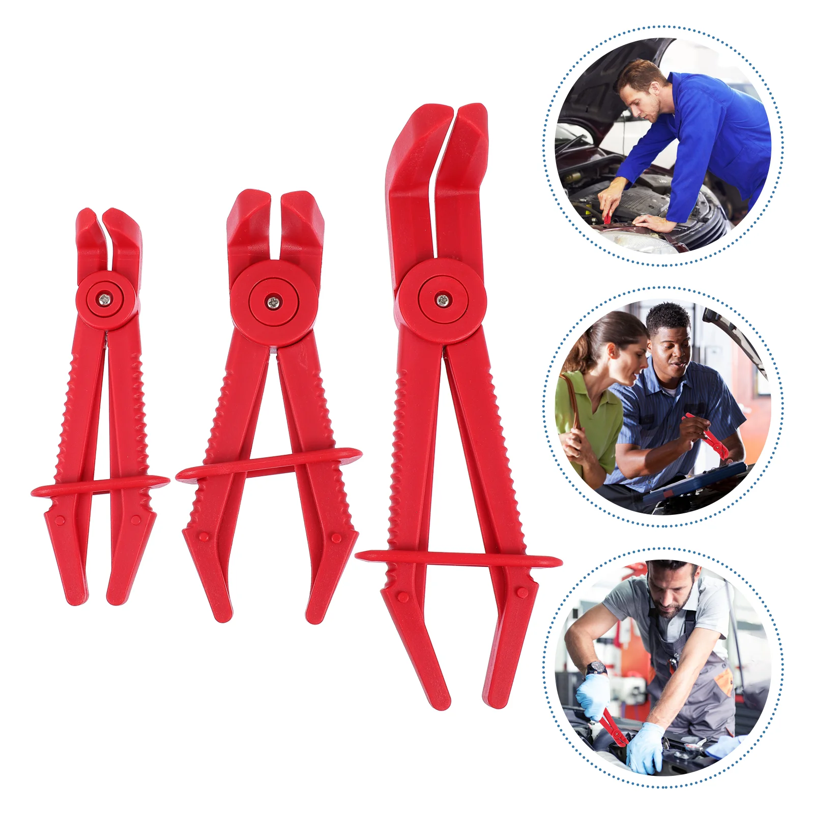 

3 шт., специальные пластиковые кусачки для ремонта автомобиля