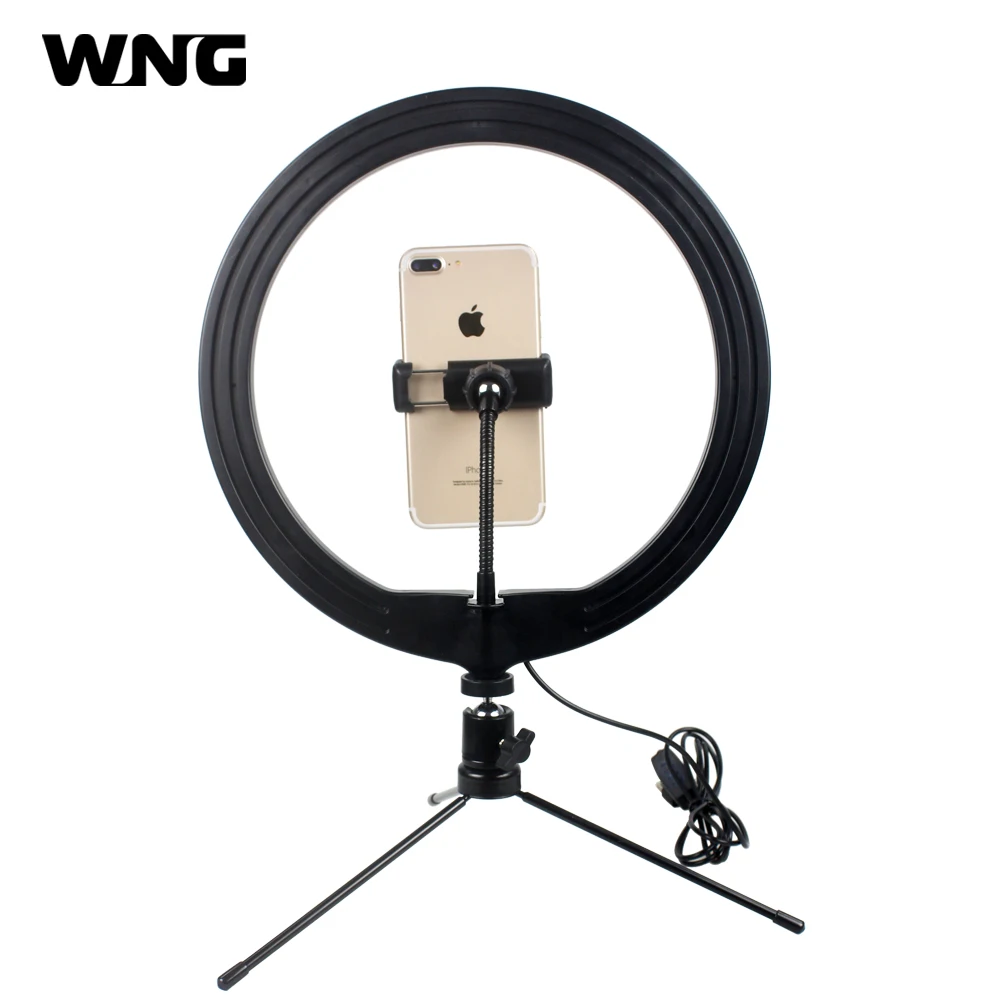 Диммируемый светодиодный кольсветильник ильник для фотосъемки 30 см 12 дюймов