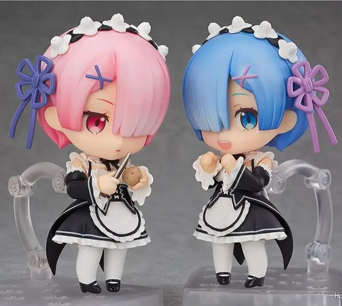 10CM Re:Life In A Different World From Zero Rem 663# Ram 732 Action Figure New Collection Model New for christmas gift