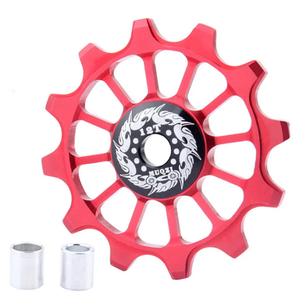 

Rear Dial Guide Wheel,Bicycle Derailleur Pulley WheelsPulley Wheels, 12T Positive Negative Tooth Guide Wheel