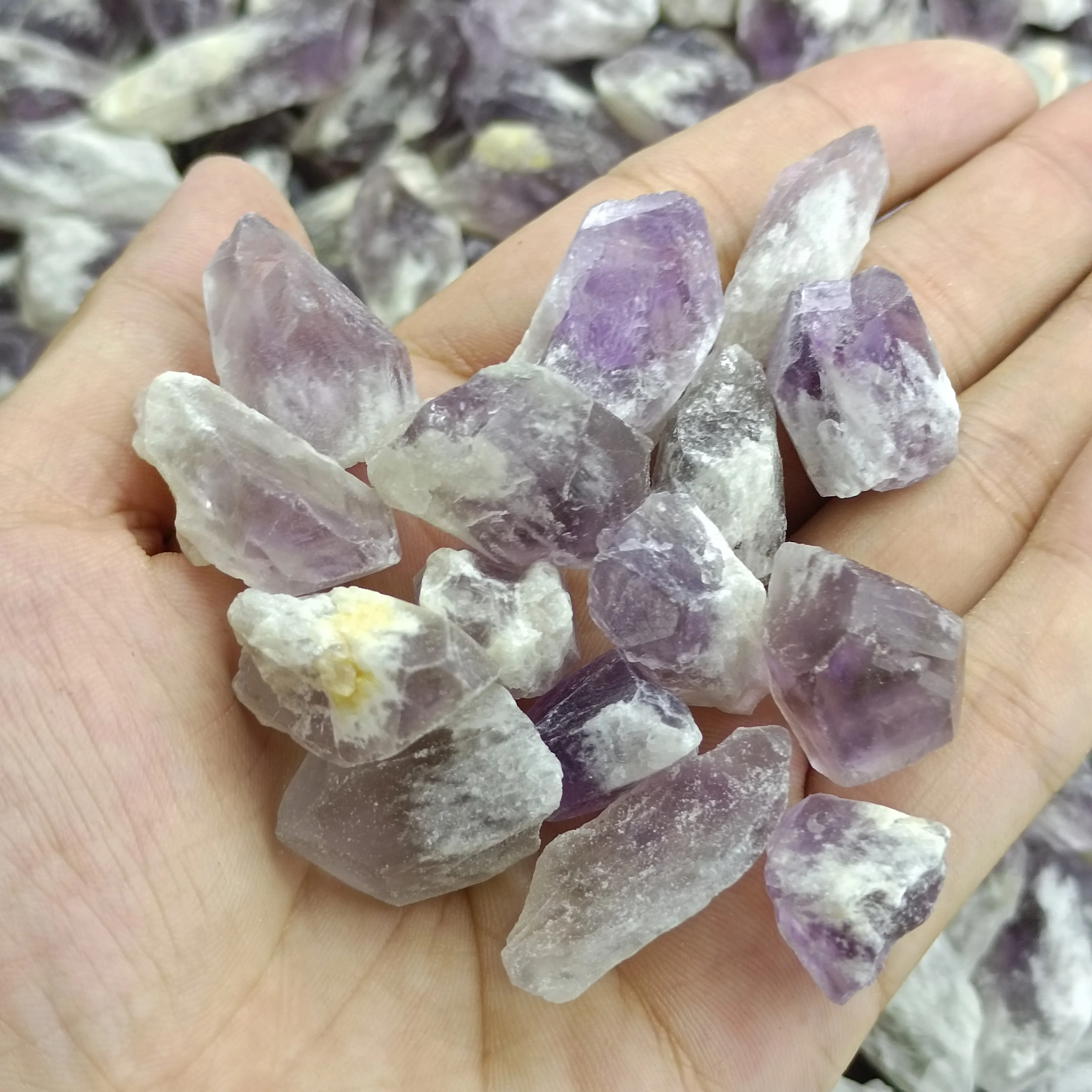 

Natural Stone Amethysts Crystal Pendant Brazil Druzy Irregular Shape