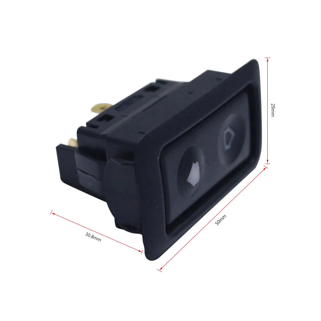 1 шт. Универсальный 6 шпильки автомобиля Мощность оконный переключатель 12V/24V 20A