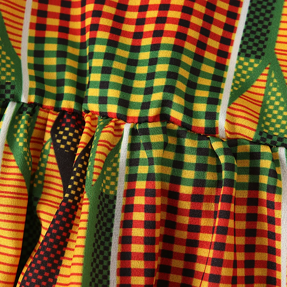 

Bohemian Style Girls Dress Fashion Summer Sling Dresses Vintage Print Children Clothing Personality High Quality Girls Vestidos