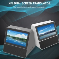 xf2 supports wifi bluetooth for business 52 multi language translators multifunction dual screen intelligent voice translator