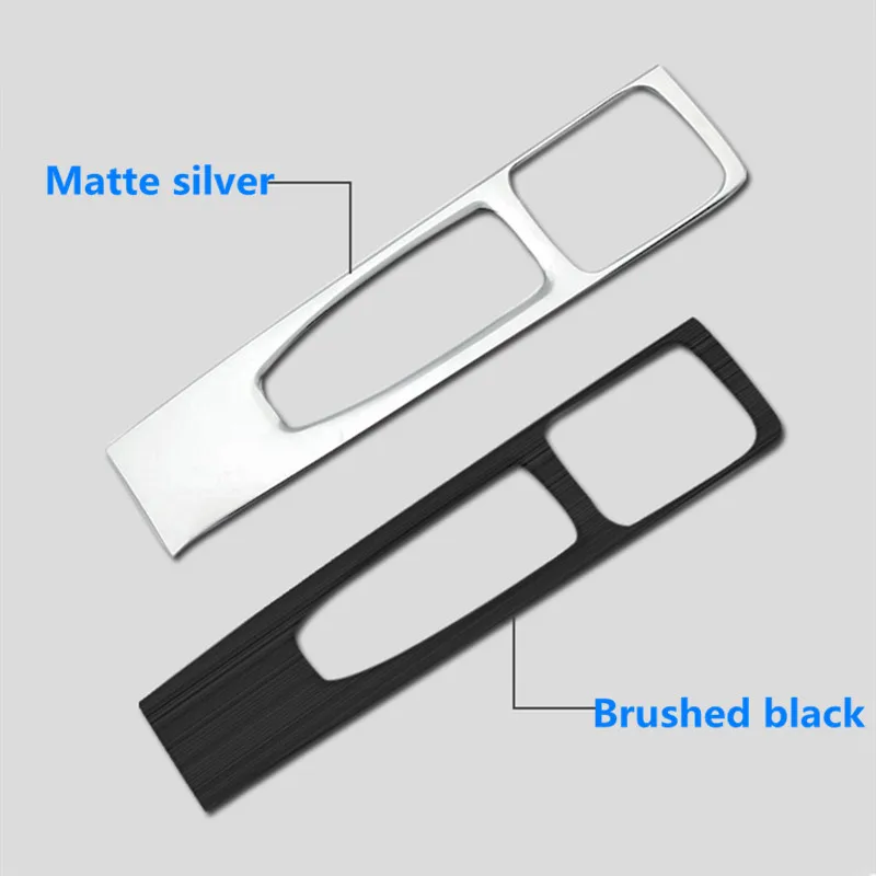 

Interior Central Console Gear Shift Panel Stainless Steel Decorative Trim 1pcs for VOLVO XC60 2018 2019 2020