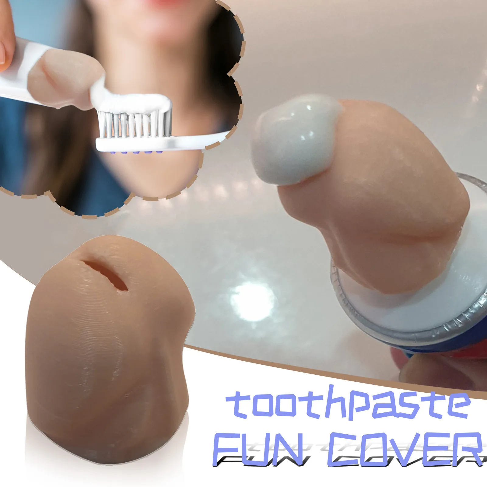 

Крышка для зубной пасты Fun, крышка для зубной пасты, закрывающая Крышка для зубной пасты, забавные хитрые выжималки для зубной пасты