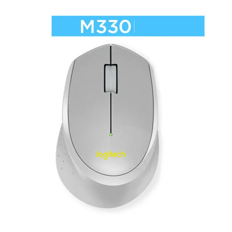 Мышь Logitech M330 Беспроводная Бесшумная 2 4 ГГц USB 1000DPI | Компьютеры и офис