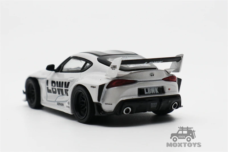 Мини GT 1:64 LBWK LB работает Toyota GR Supra белый RHD литая модель автомобиля | Игрушки и хобби