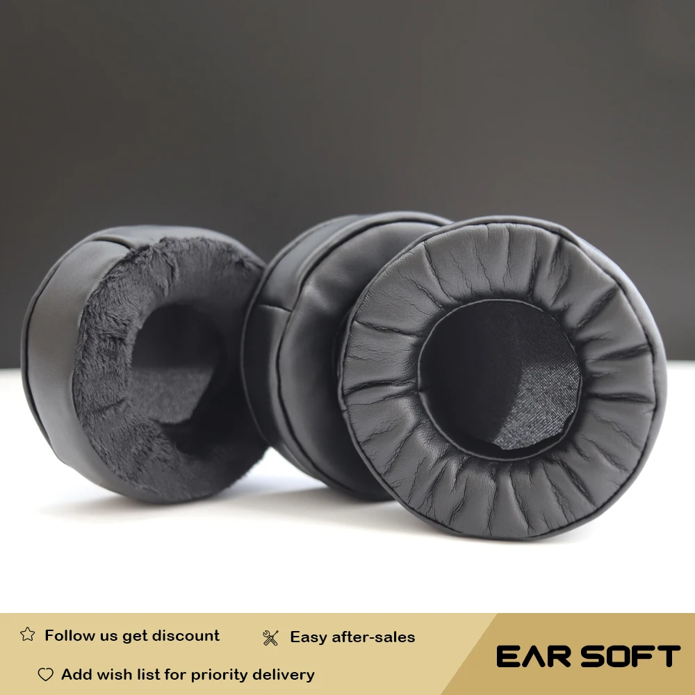 Earsoft Replacement Ear Pads Cushions for Nakamichi Headphones Earphones Earmuff Case Sleeve Accessories