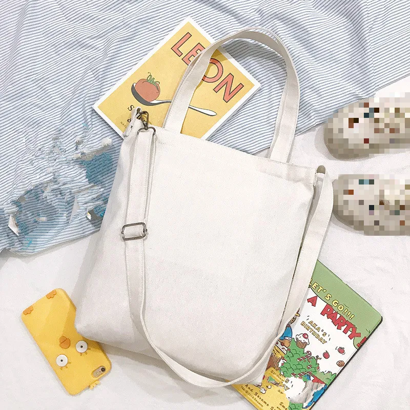 Холщовые женские сумки на плечо в стиле Харадзюку модный тоут для покупок с