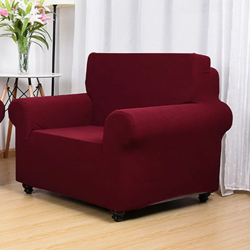 Elastic Sofa Covers For Living Room 1/2/3/4 Seats Stretchable Soild Cushion Washable Slipcover Home Decoration | Дом и сад
