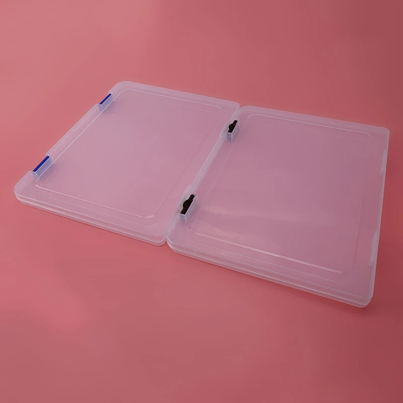 Прозрачная коробка для хранения формата А4 портативные товары прозрачная