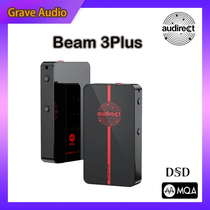 Усилитель для наушников Hilidac Audirect Beam3 plus MQA DAC ES9281AC Bluetooth Поддержка sbc/aac/aptx HD/LDAC с 3 5