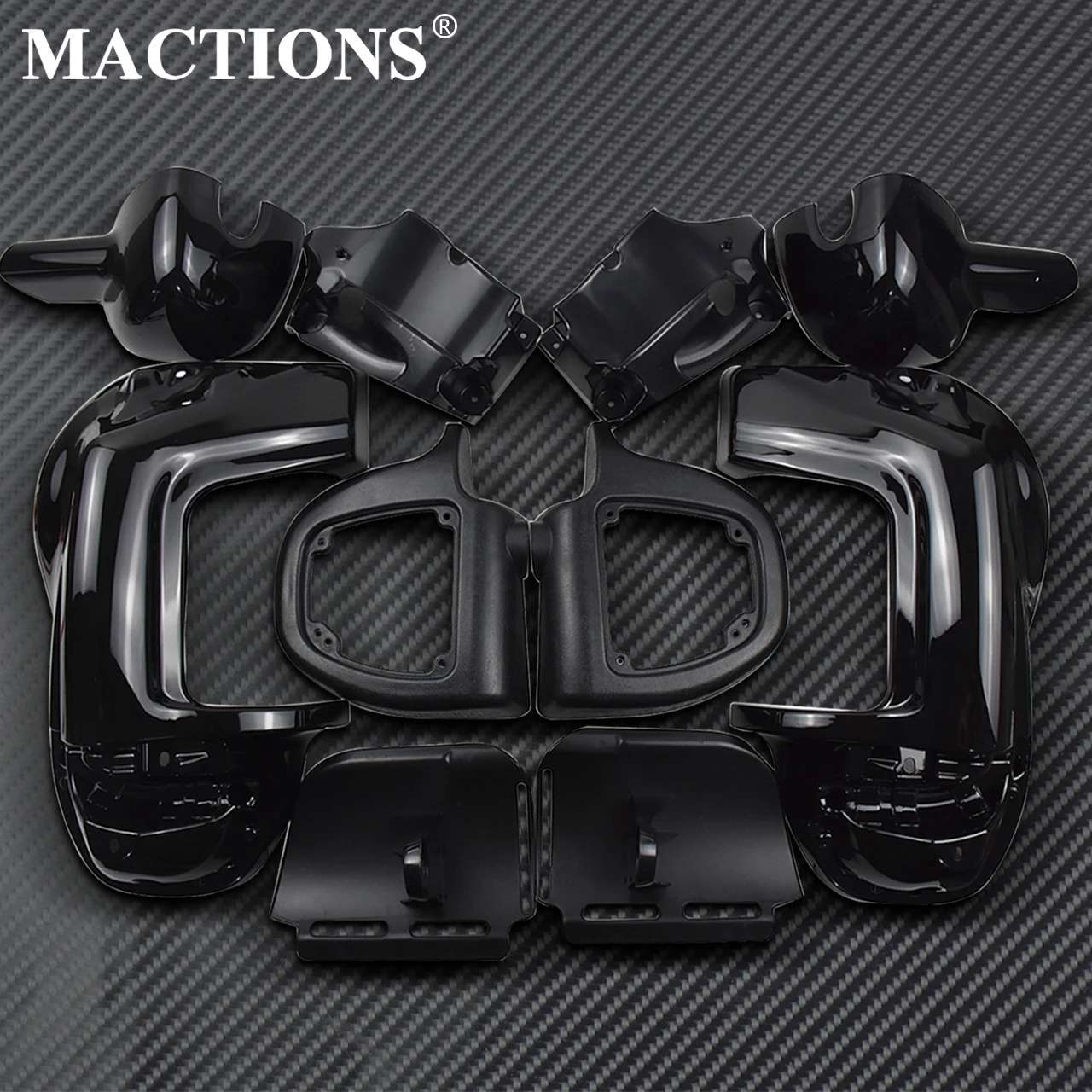 Футляр для перчаток с нижним вентиляционным обтекателем Harley Touring Street Electra Glide FLHR