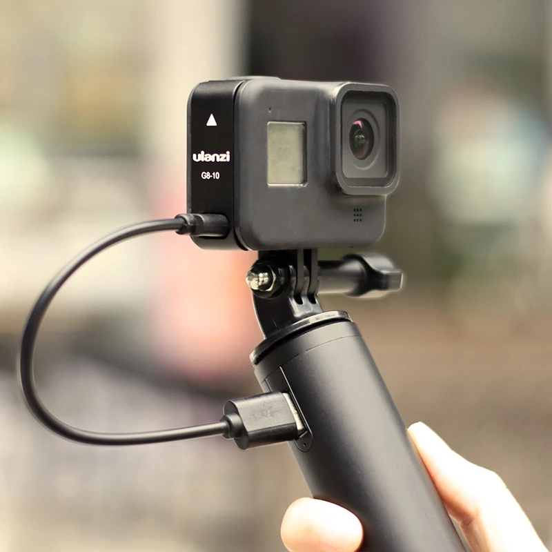 Ulanzi GP 10 Gopro 8 аксессуары пластиковый Vlog чехол для аккумулятора с зарядным портом