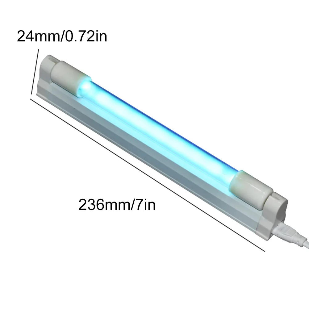 

UVC Quartz Ultraviolet Lamp, 6 W, 8 W,Tube Bulb, Germicidal Bactericidal Lamp Sterilized With UV Light Deodor Clean Without Plug