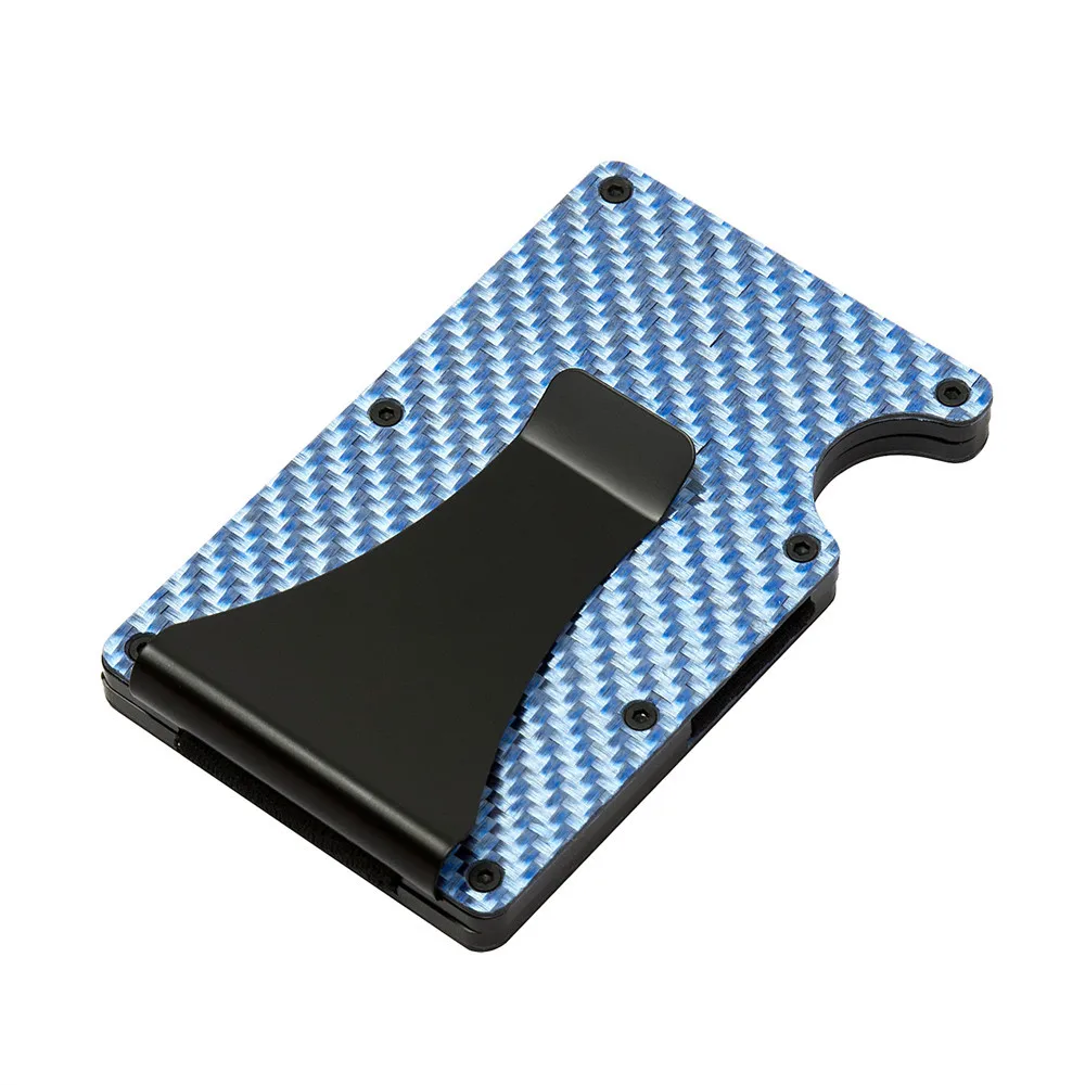 

Metal Fashion Credit Card Case RFID Blocking Credit Card Wallet Holder Business GIFT Cards Keeper