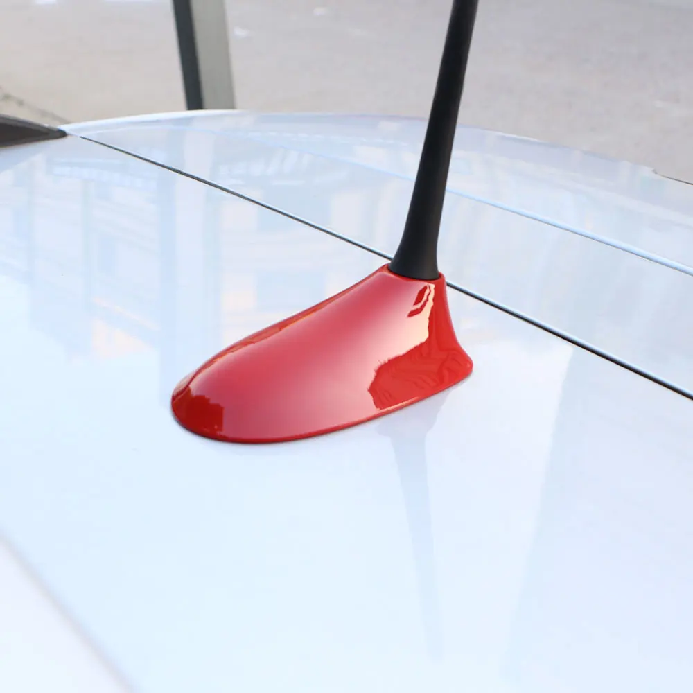 Carmilla ABS Car Radio Antenna Protection Cover Stickers for Jeep New Compass 2016 2017 2018 Parts Chrome Accessories | Автомобили и