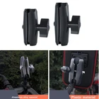 Короткий длинный двойной кронштейн 65 мм или 95 мм для 1 дюймовых шариковых оснований для камеры Gopro держатель для телефона на велосипед мотоцикл