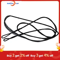 archery recurve bow and traditional bow string 111 173cm nylon tire hunting bow rope 44 70 inch black string accessories