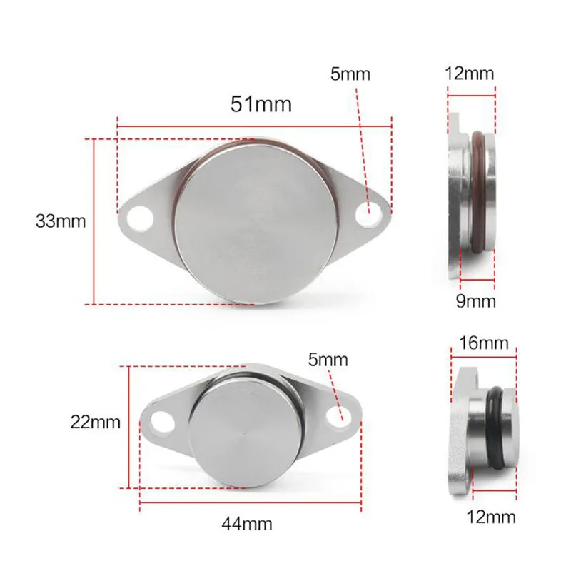 6 шт. 22 мм дизель Вертлюг лоскут заготовки прокладки впускные Ремонт Замена