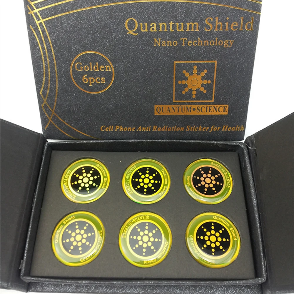 Quantum Shield наклейка на мобильный телефон 6 шт. стикер для сотового телефона защита