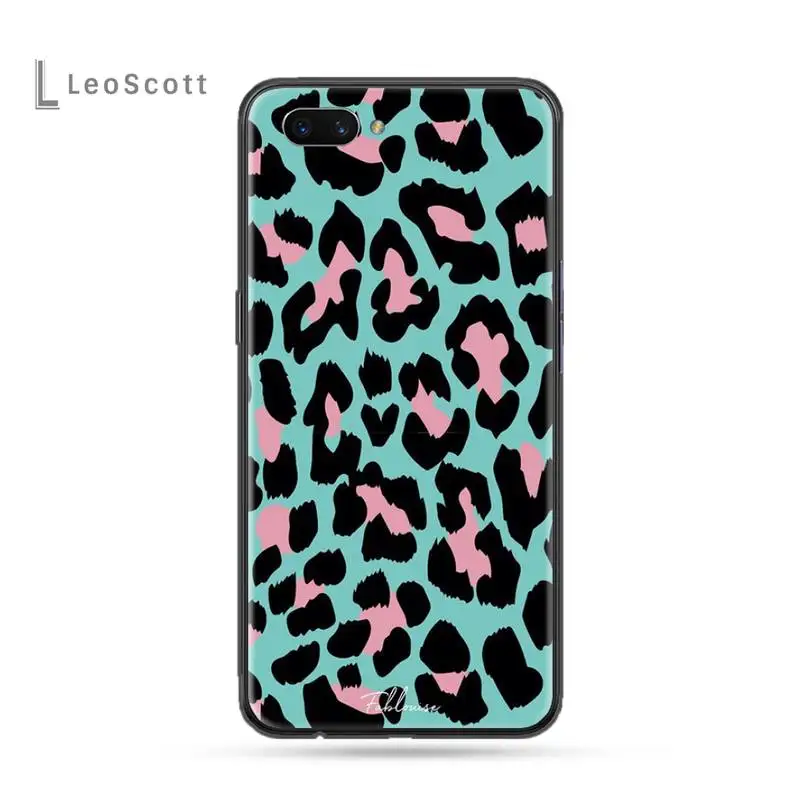 

Lovebay Leopard Print Phone Case For OPPO R9 R11 R15 R17 RENO Realme S PLUS Normal 2z 3 5 C2 pro