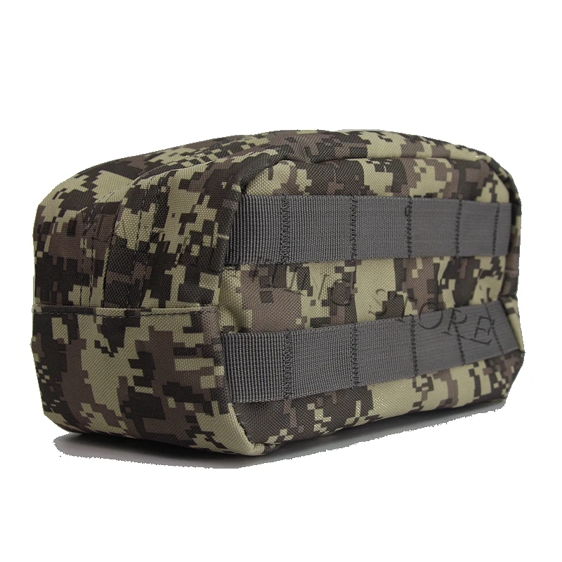

Tactical Emergency Survival pocket Outdoor double zipper Camping Hunting Tool pouch Large Size Horizontal Molle Pouch Waist Pack