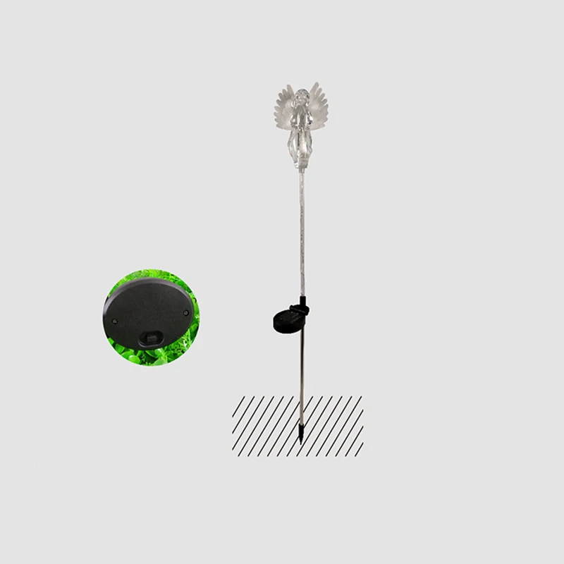 

Solar Light LED Outdoor Little Angel Lawn Lamp Waterproof Garden Courtyard Park Path Corridor Lawn Decorative Lighting 1/2pcs