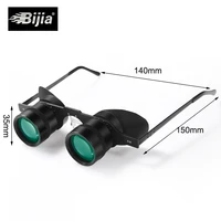 bijia 10x34 glasses binoculars waterproof hd night vision binocular portable fishing telescope for outdoor hunting