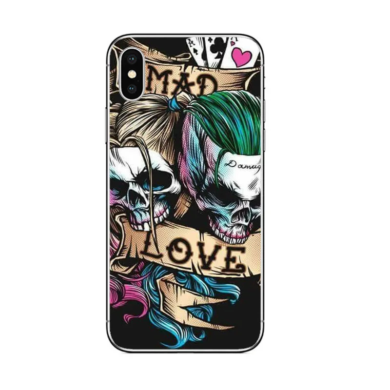 Джокер Отряд Самоубийц Харли Куинн DC Comics Телефон Чехол термопластичный