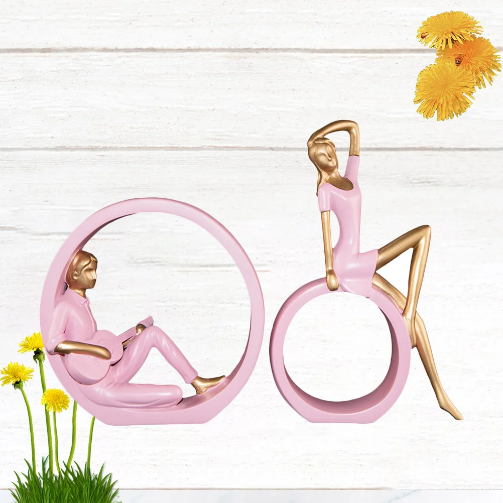 

Настольное украшение в скандинавском стиле, креативное настольное украшение в форме пары, Современное украшение для дома z8