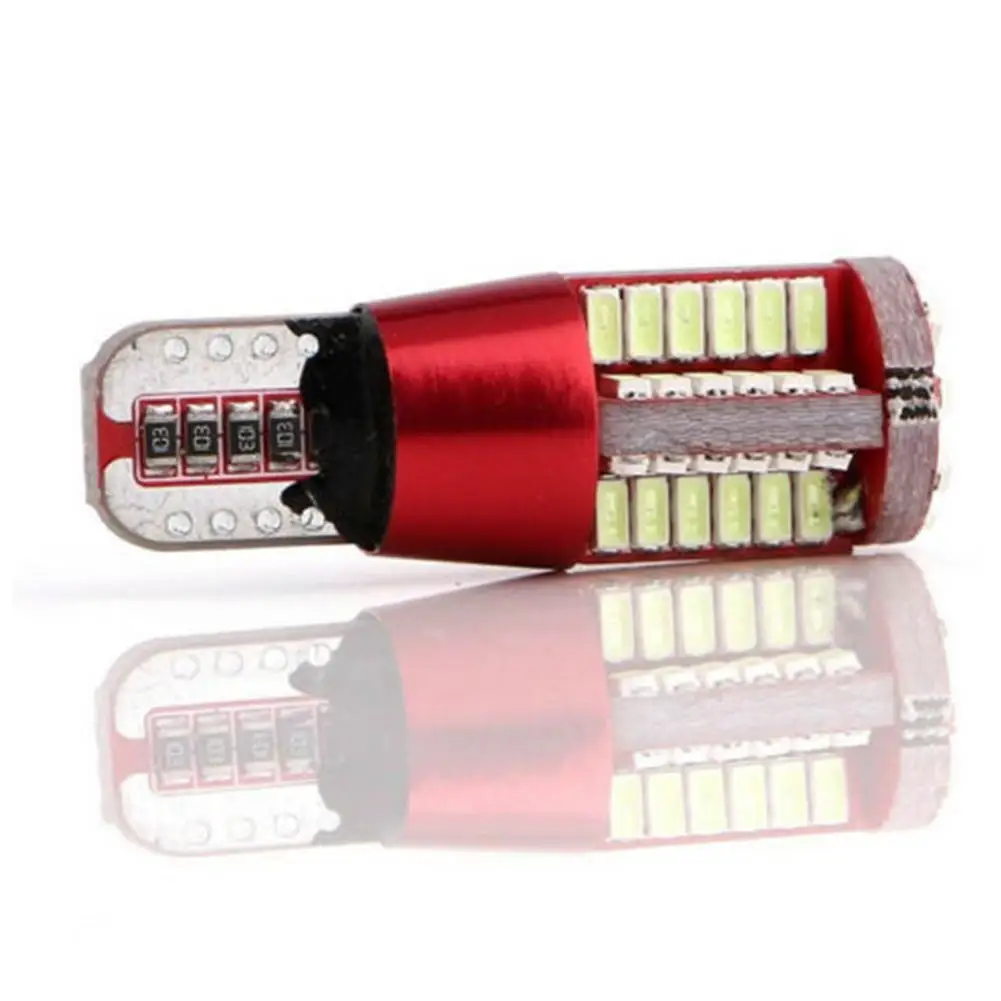 1 шт. T10 168 192 W5W 57 SMD 3014 Светодиодный Canbus без ошибок габаритный автомобильный фонарь парковочная лампа 57smd двигатель клиновидная лампа белый красный синий желтый