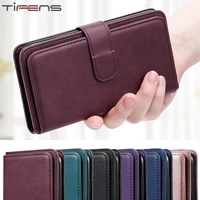 Luxury Flip Leather Case For Samsung Galaxy S21 S20 S10 Note Ultra Plus Lite A81 A91 Wallet Cards Phone Bags Cover