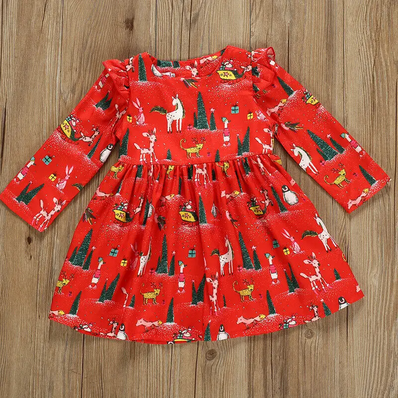 Рождество Дети для маленьких девочек Рождественские гетры с изображением