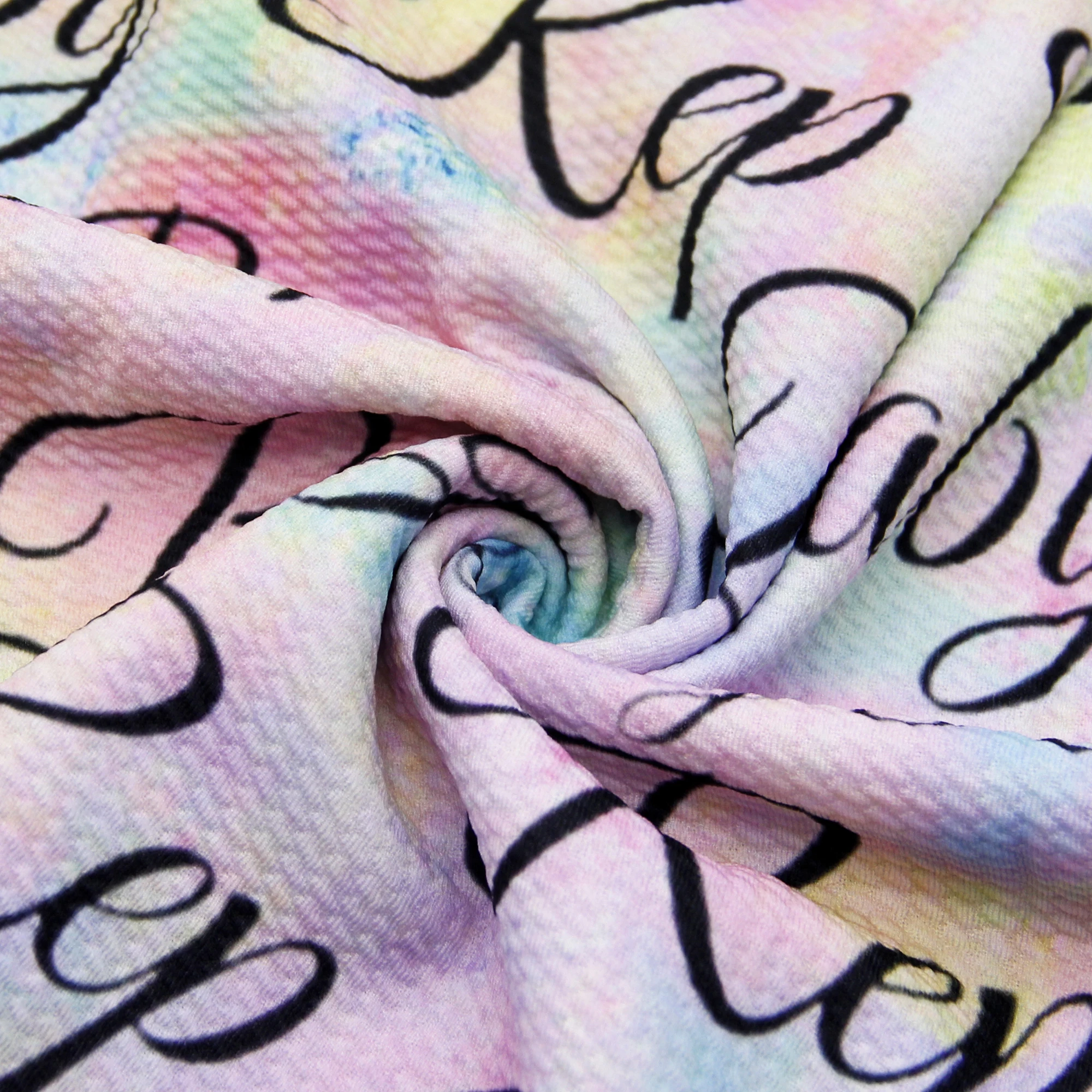 Радужная облако Альпака Луна пуля текстурированная хлопчатобумажная ткань