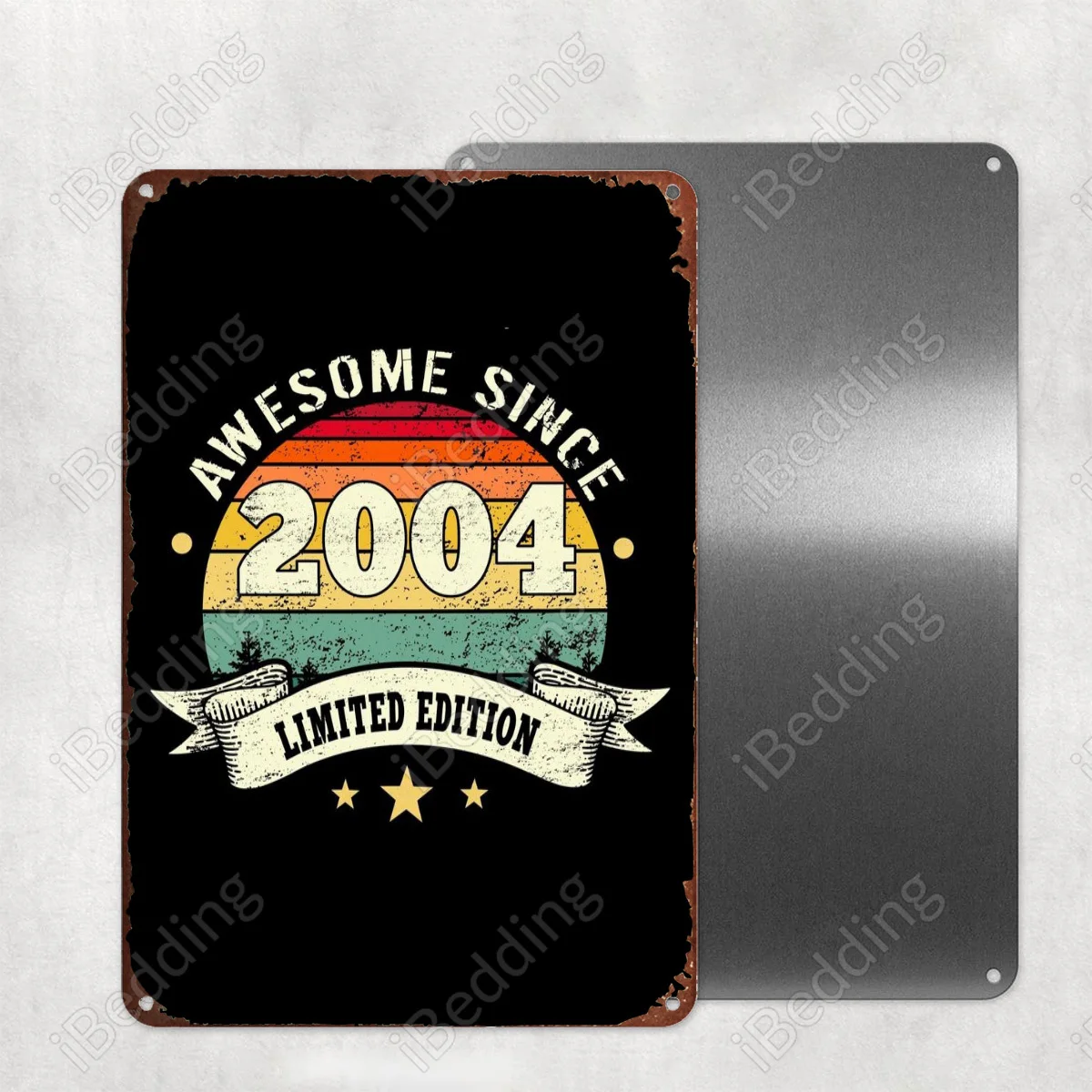 

Потрясающий товар с 2004 года, украшение для дома, бара, железная живопись, персонализированный паб, клуб, промышленный Декор