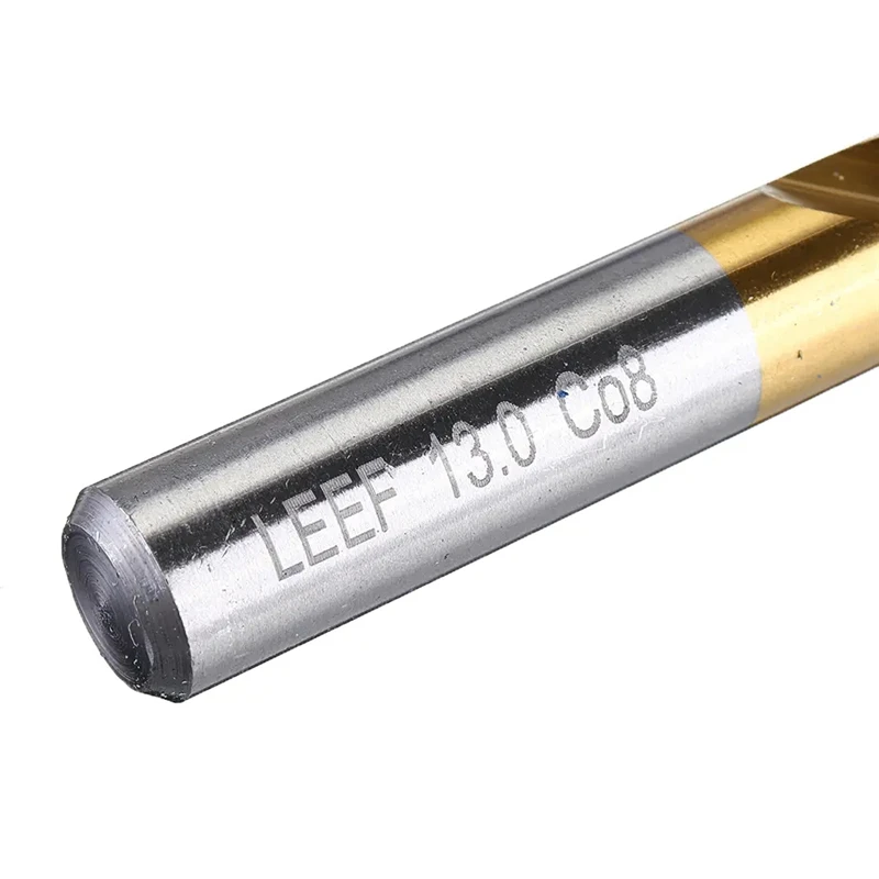 

M42 8% High Cobalt HSS Titanium Coated Industrial Grade Twist Drill Bit Set 13/19/25Pcs For 304 Stainless Steel Drilling