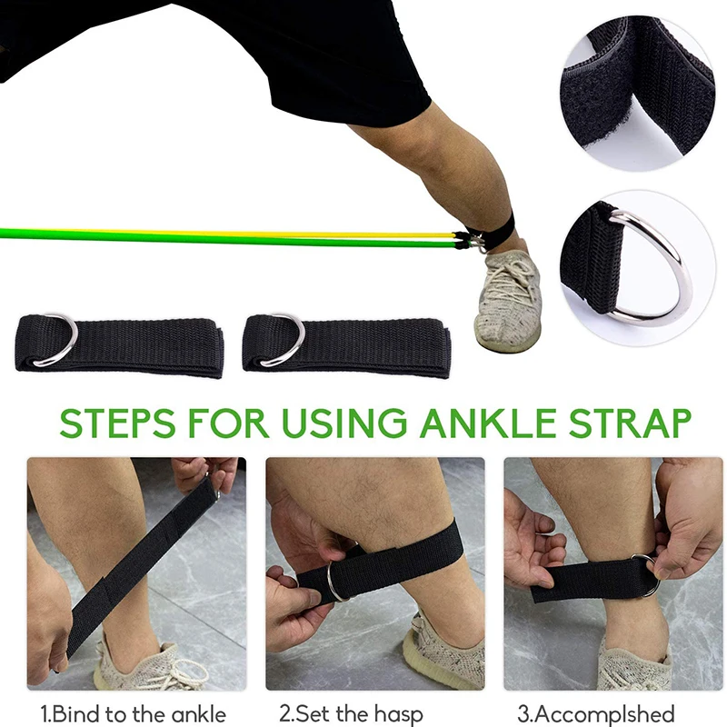 Комплект эластичных лент из латекса 17 шт./компл.|Эспандеры| |