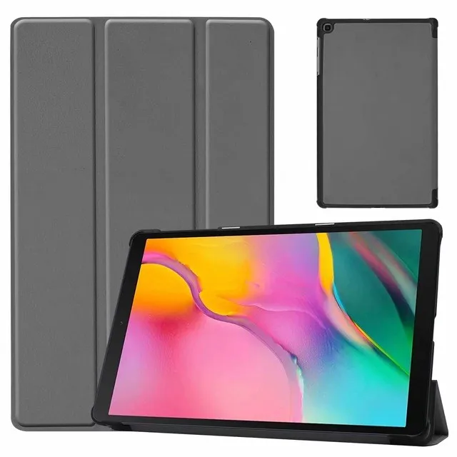 GRAY Пленка для samsung Galaxy Tab A SM-T510 SM-T515 чехол на магните для Galaxy Tab A 10," T510 T515 чехол для планшета - Цвет: GRAY