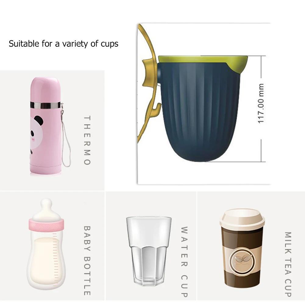 

Baby Stroller Cup Holder Silicone Universal 360 Rotation Bottle Holder Rack Carrying Case Cart Bicycle Cup Holder Accessories#22