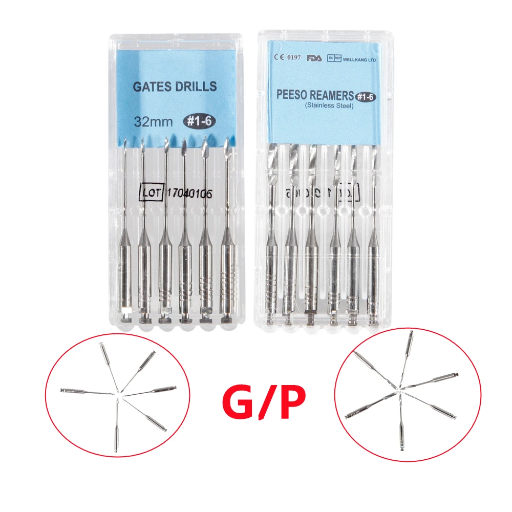 

Стоматологические Ворота Glidden /PEESO REAMERS, 30 шт., 2 вида, сверла, файл 32 мм, эндодонтические корневые файлы, инструмент, материал из нержавеющей стали