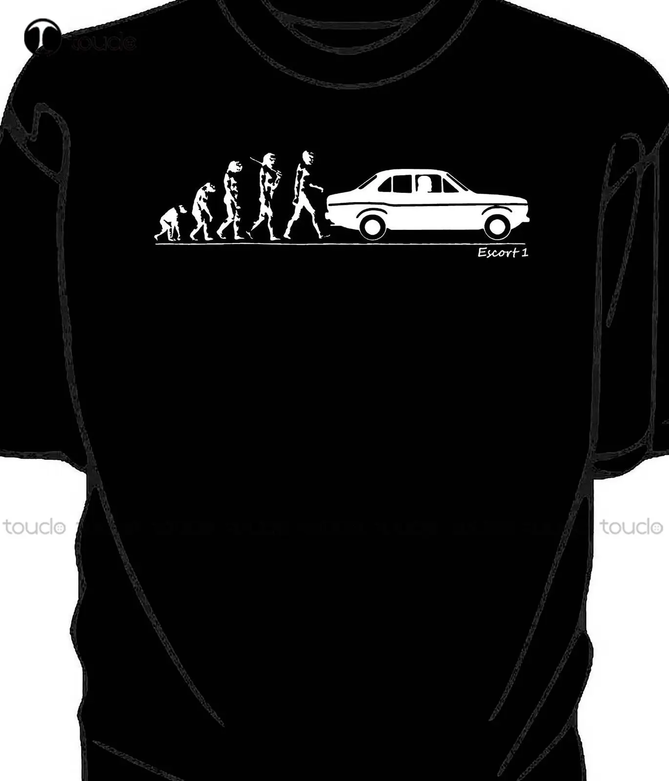 

Brand Summer Style Men O-Neck Short-Sleeved Slim Fit Evolution of Man, Escort Mk1 Design A Shirt Custom aldult Teen unisex