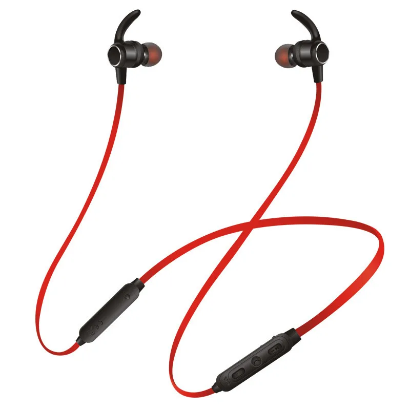 5 0 Bluetooth наушники Спорт шейным Магнитный Беспроводной стерео гарнитура Музыка