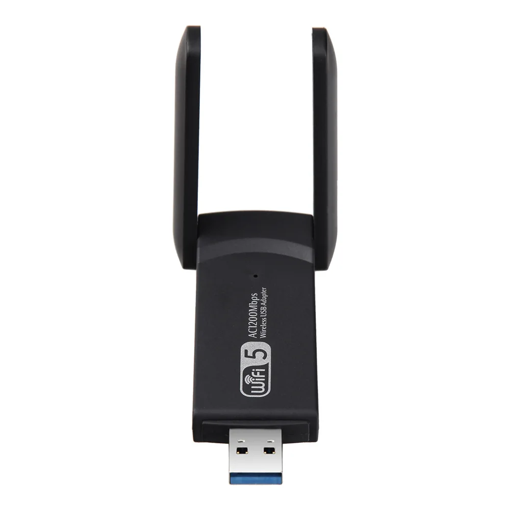 New USB 3.0 1200Mbps Wifi Adapter Dual Band 5GHz 2.4Ghz 802.11AC RTL8812BU Antenna Dongle Network Card For Laptop Desktop | Электроника
