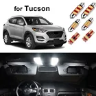 Canbus Светодиодная Лампочка для Hyundai Tucson 2019 2020 2021 светодиодные лампы для освещения салона автомобиля Карта купольная подсветка багажника номерного знака