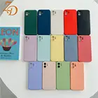 Чехол для телефона конфетного цвета Xiaomi Redmi Note 8 9 10 Pro 8T 9A Mi 11 POCO X3 Pro Ultra Lift Задняя крышка с прямым краем