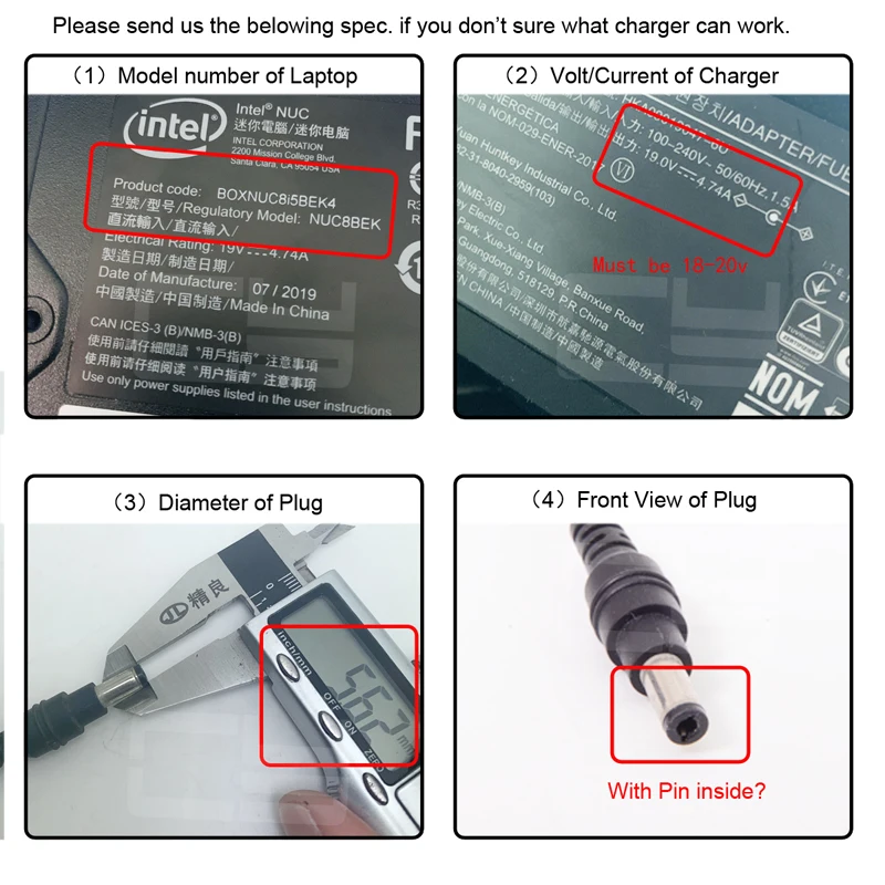 CY USB 3.1 Type C USB-C to Rectangle DC Plug 5.5mm 4.0mm 7.4mm 3.0mm 2.5mm Adapter PD Emulator Trigger 90 Degree Angled | Компьютеры и