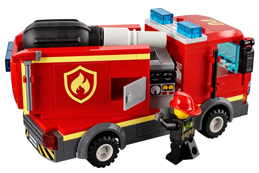 11213 345 шт город бургер бар пожарно спасательный самолет Багги дерево Нора